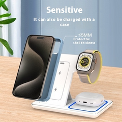 3-in-1 Ambient LED Fast Wireless Charging Stand thumbnail 5