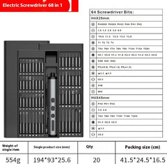 68-in-1 Electric Screwdriver Set thumbnail 5