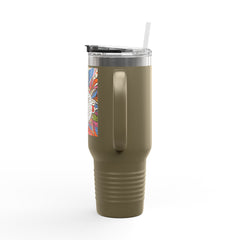 Coffe is life Travel Mug, 40oz Modern Style Insulated Coffee Cup thumbnail 20