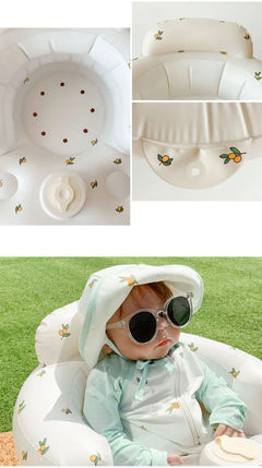 Inflatable Baby Chair for Dining & Bath thumbnail 9