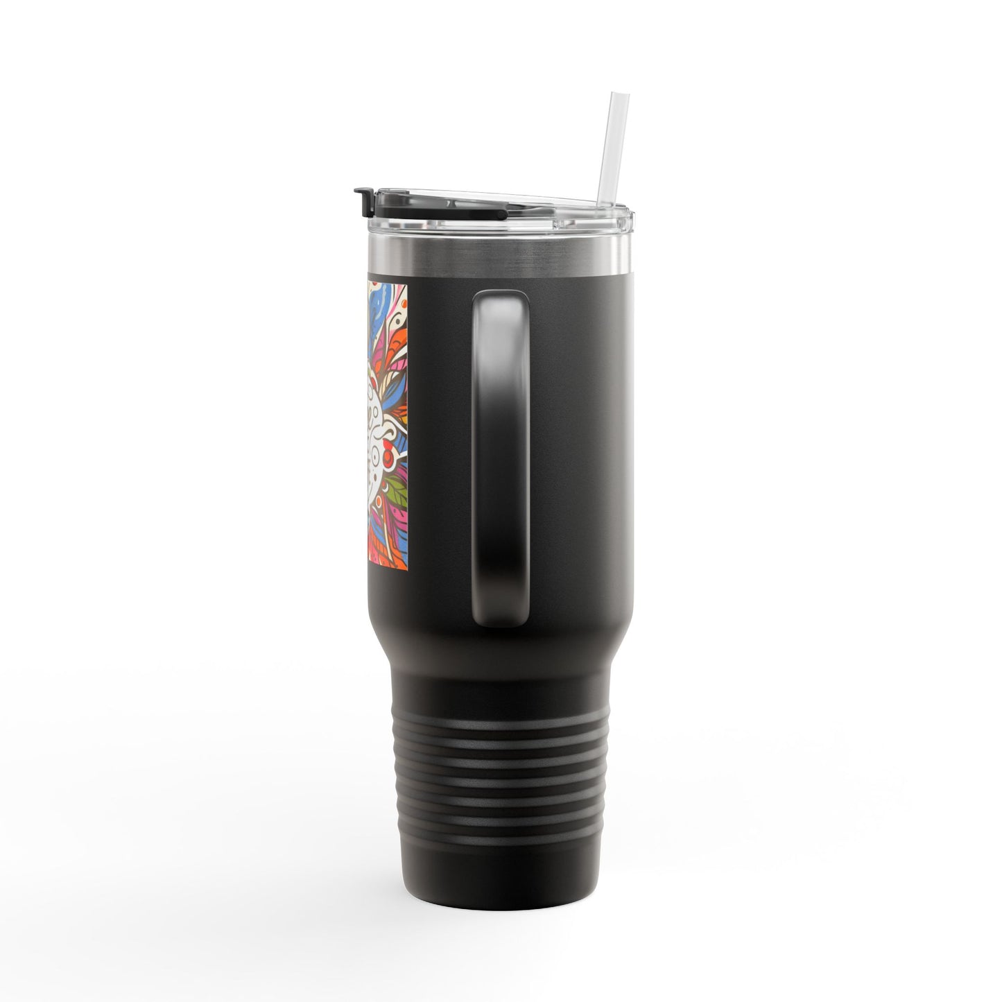 Coffe is life Travel Mug, 40oz Modern Style Insulated Coffee Cup