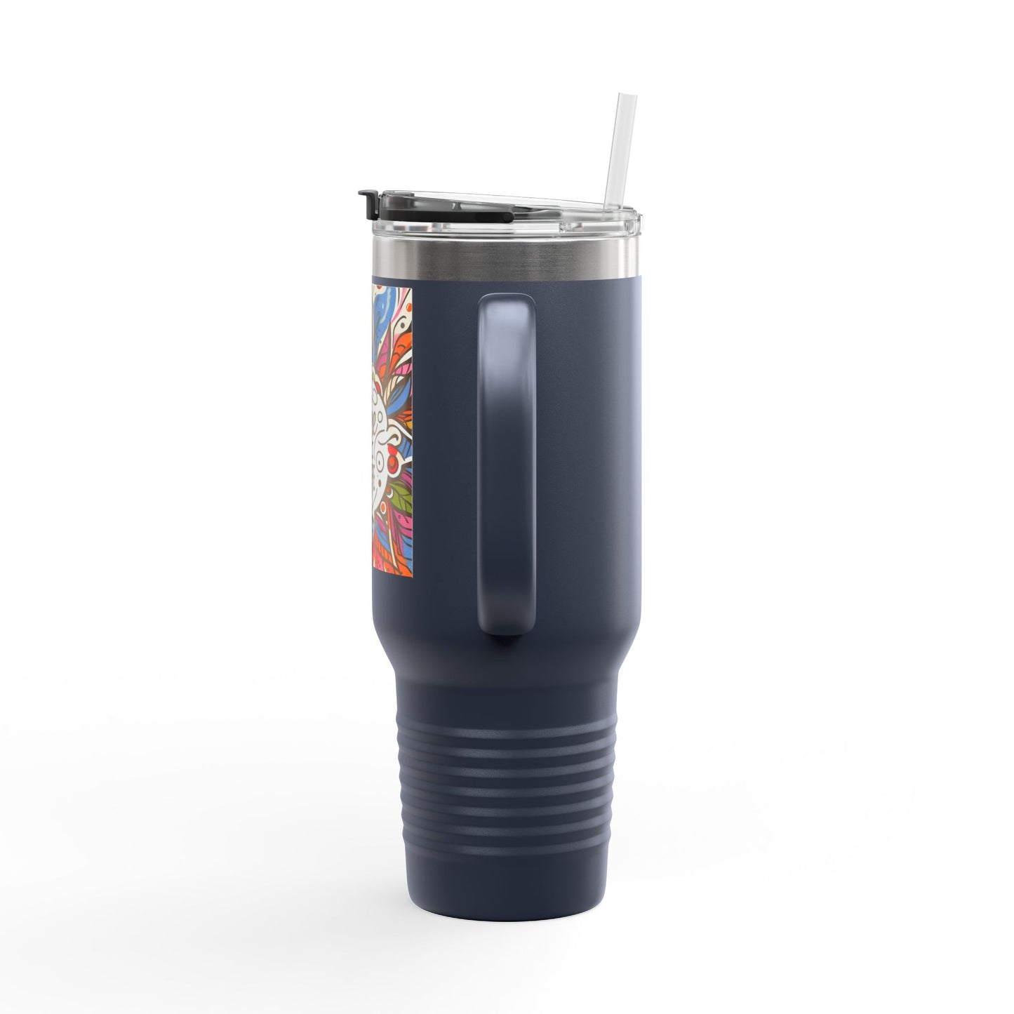 Coffe is life Travel Mug, 40oz Modern Style Insulated Coffee Cup
