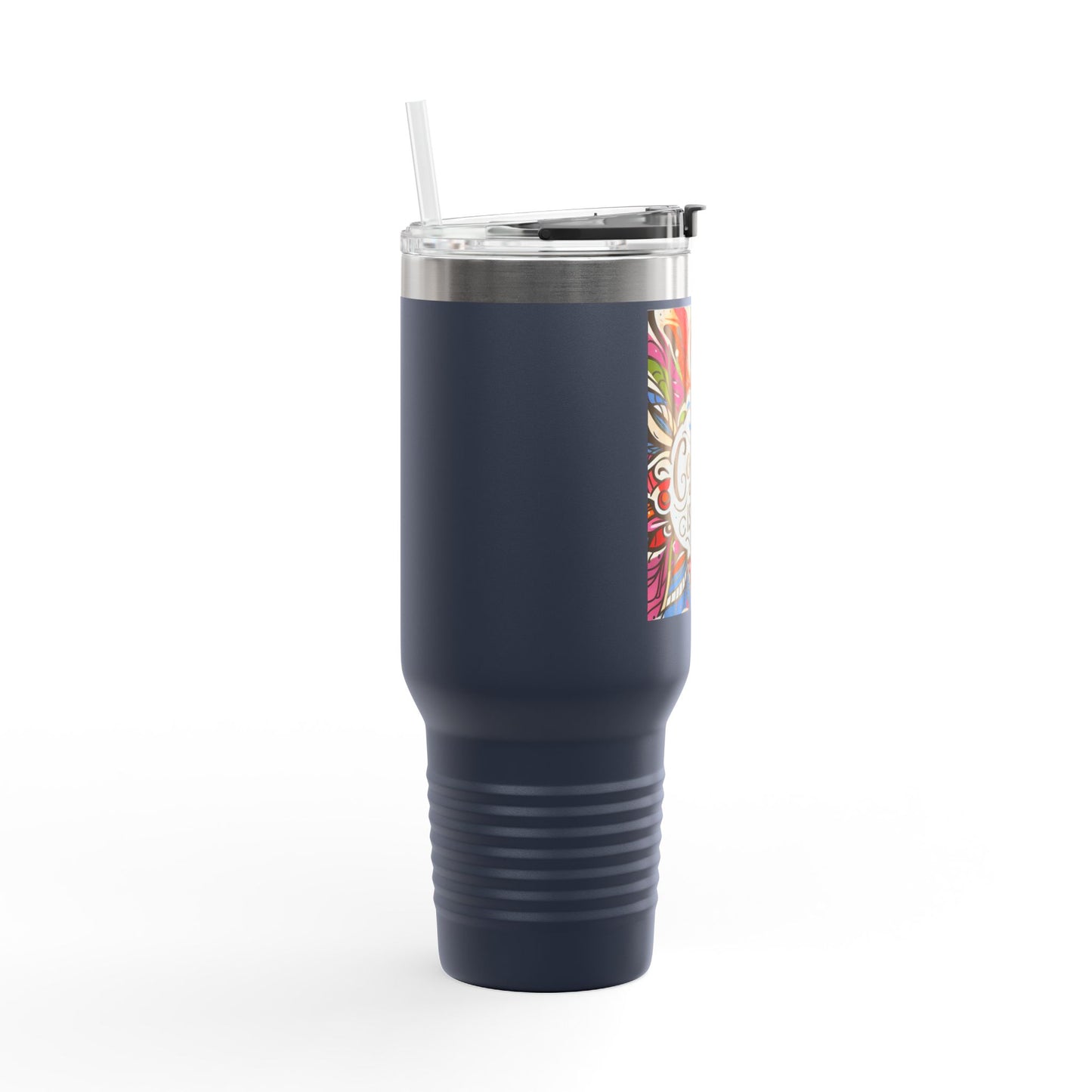 Coffe is life Travel Mug, 40oz Modern Style Insulated Coffee Cup