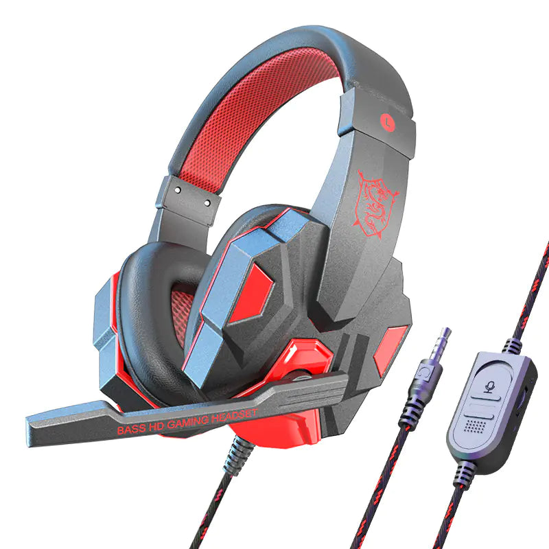 SY830 Wired Gaming Headset with LED Backlight and Mic