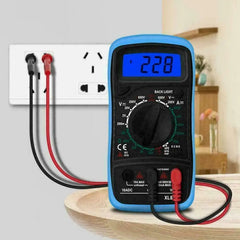 Digital Multimeter AC DC Voltmeter Ammeter Ohmmeter Volt Tester Meter XL830L USA thumbnail 6