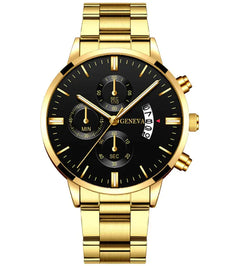 Men's Classic Triple Dial Quartz Watch thumbnail 4