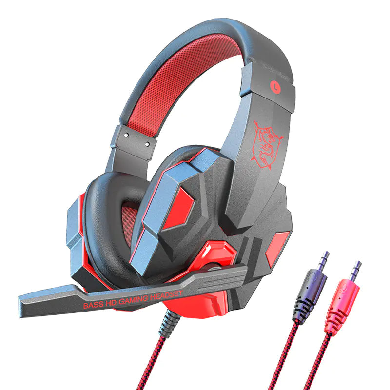 SY830 Wired Gaming Headset with LED Backlight and Mic