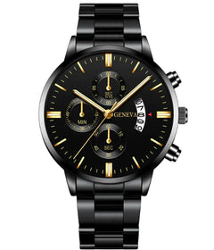 Men's Classic Triple Dial Quartz Watch thumbnail 8