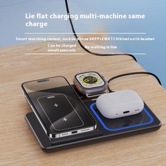 3-in-1 Ambient LED Fast Wireless Charging Stand thumbnail 7