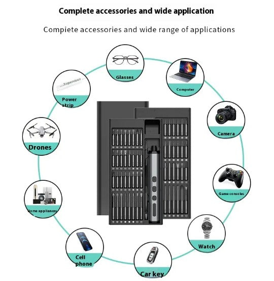 68-in-1 Electric Screwdriver Set