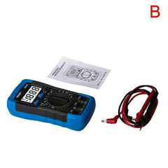Digital Multimeter AC DC Voltmeter Ammeter Ohmmeter Volt Tester Meter XL830L USA thumbnail 9