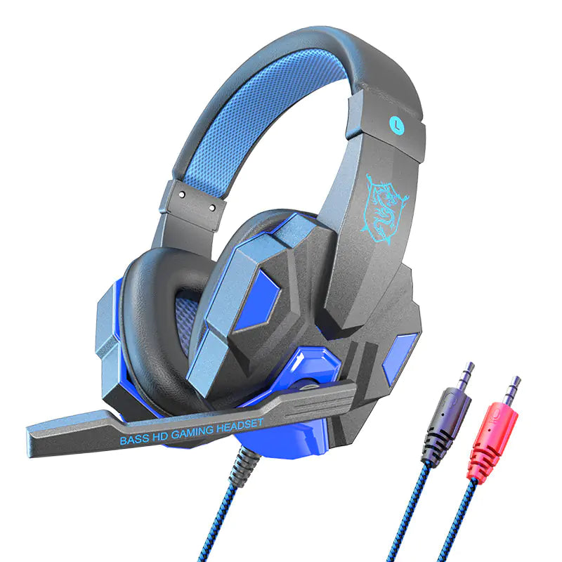 SY830 Wired Gaming Headset with LED Backlight and Mic