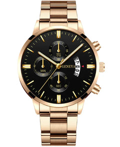 Men's Classic Triple Dial Quartz Watch thumbnail 5