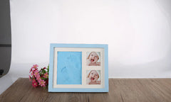 Cherished Moments: Baby Hand & Footprint Kit with Solid Wooden Frame - A Timeless Growth Memory Gift! thumbnail 1