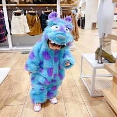 Cute Animal Baby Jumpsuit With Hooded Zipper thumbnail 12