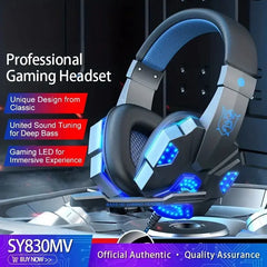 SY830 Wired Gaming Headset with LED Backlight and Mic thumbnail 13